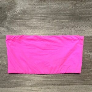 SKIMS Hot Pink Bandeau Top